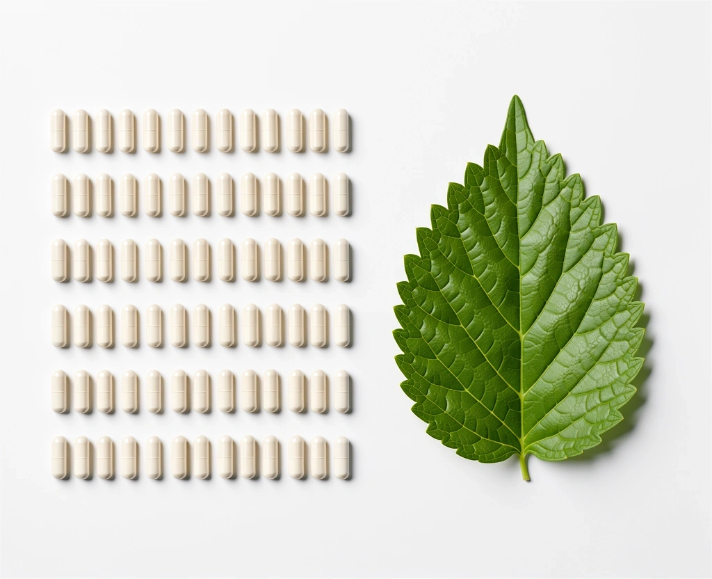 Natural supplements and vitamins focus at Gesundheits Männer